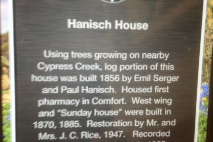Hanisch House Marker